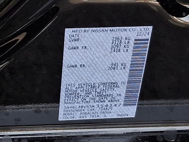 new 2025 Nissan Altima car, priced at $28,505