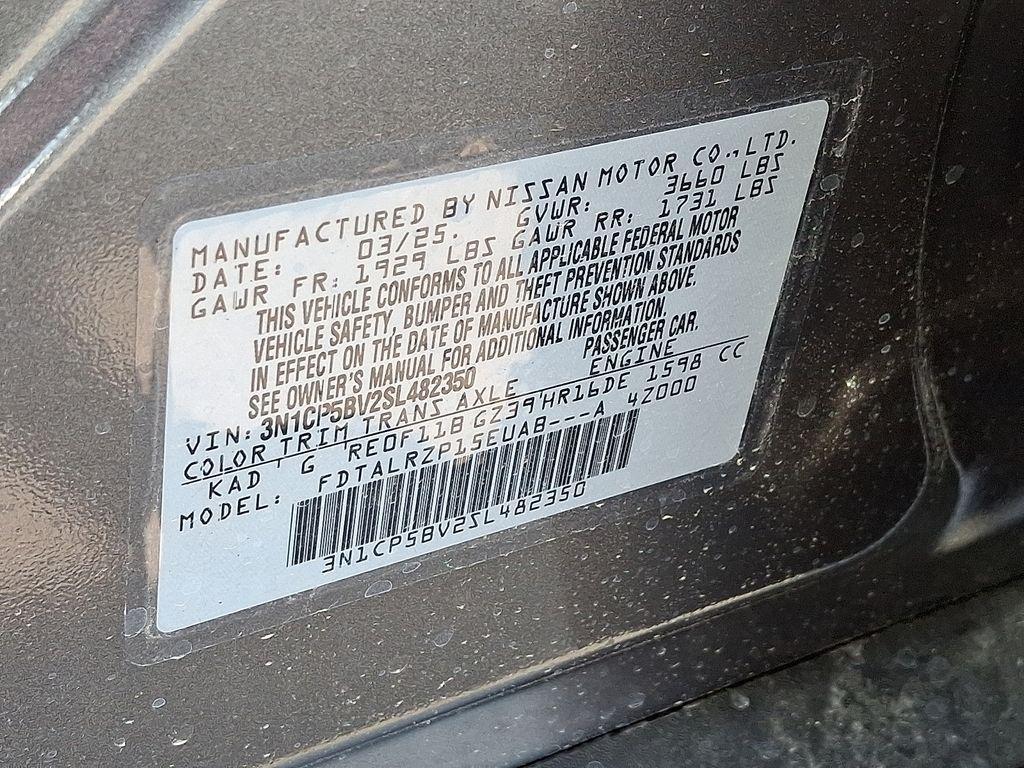 new 2025 Nissan Kicks car, priced at $23,010