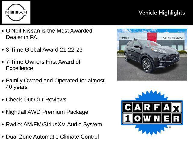 used 2022 Kia Sportage car, priced at $25,000