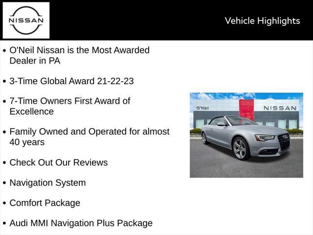 used 2014 Audi A5 car, priced at $15,600