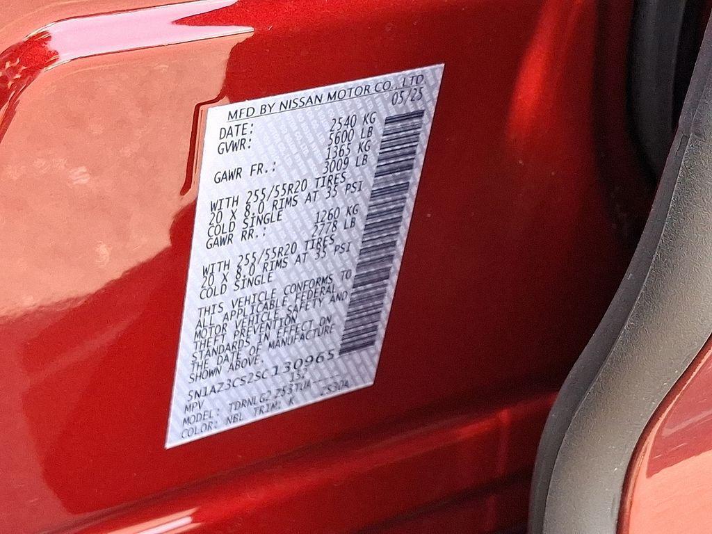 new 2025 Nissan Murano car, priced at $46,960