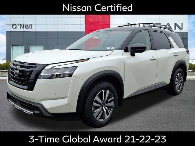 used 2023 Nissan Pathfinder car, priced at $36,680