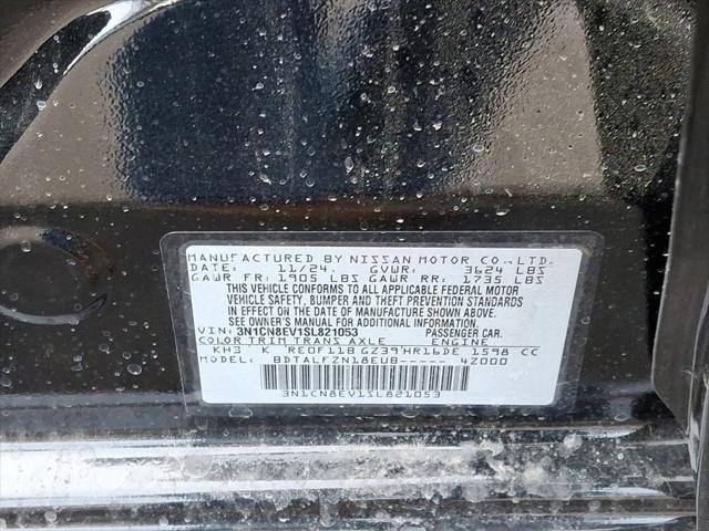 new 2025 Nissan Versa car, priced at $22,295