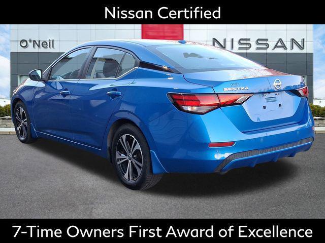 used 2021 Nissan Sentra car, priced at $16,990