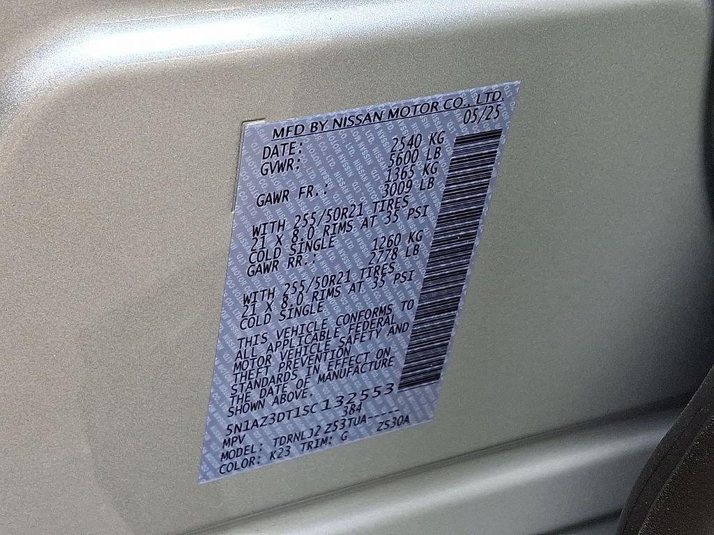 new 2025 Nissan Murano car, priced at $49,300