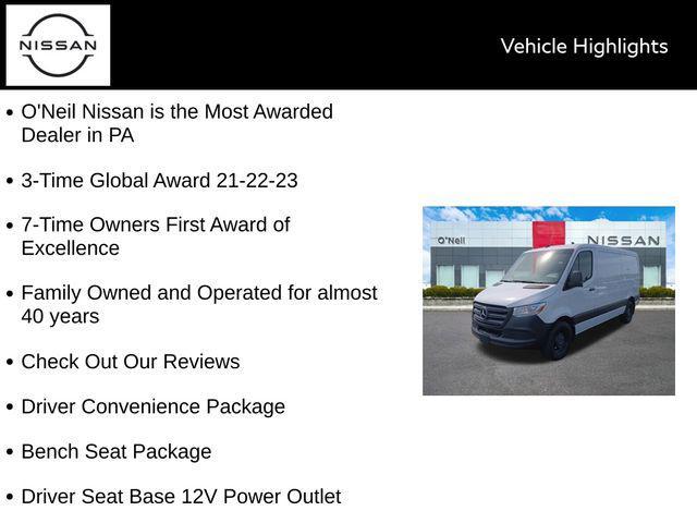 used 2021 Mercedes-Benz Sprinter 2500 car, priced at $39,305
