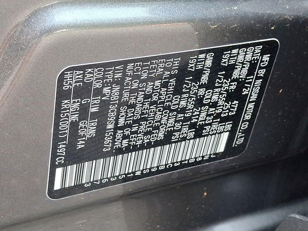 new 2025 Nissan Rogue car, priced at $37,195