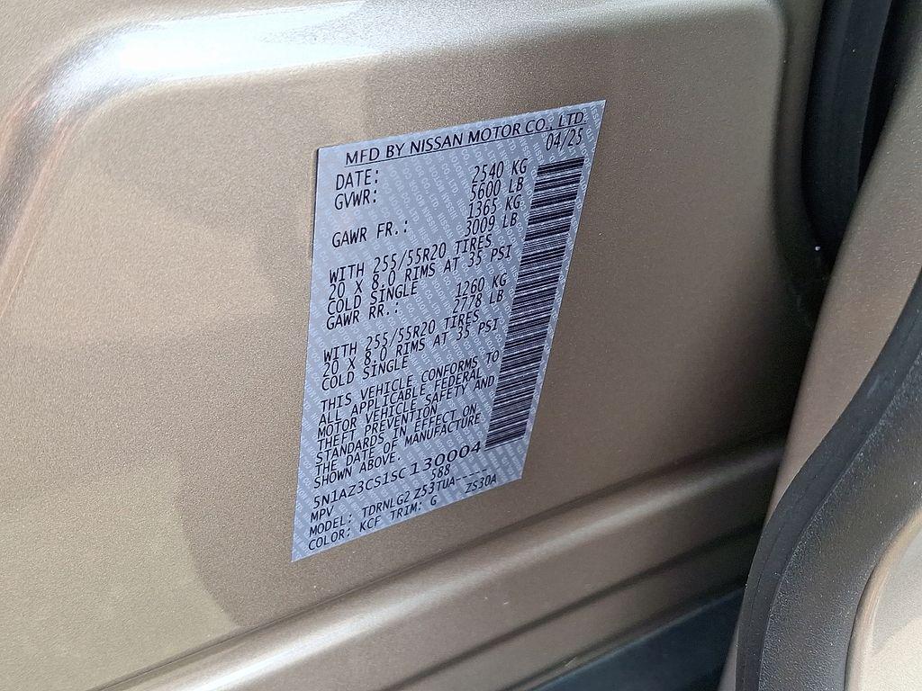 new 2025 Nissan Murano car, priced at $40,510