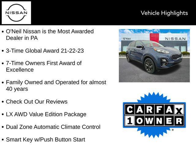 used 2022 Kia Sportage car, priced at $22,358