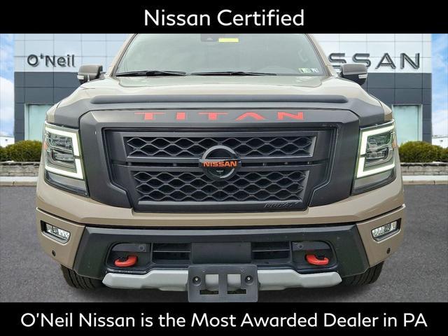 used 2021 Nissan Titan car, priced at $41,997