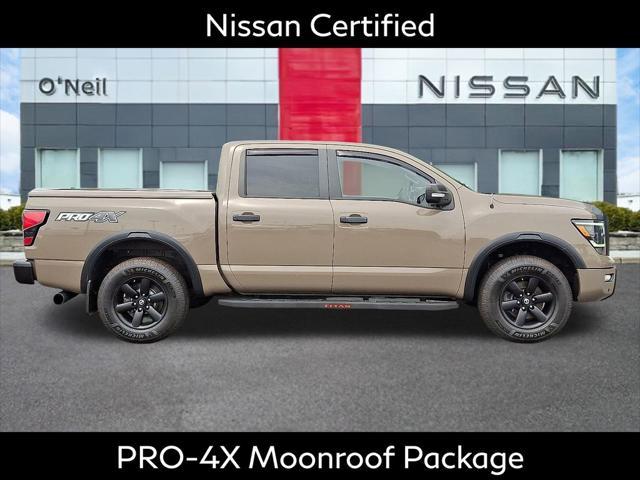 used 2021 Nissan Titan car, priced at $41,997