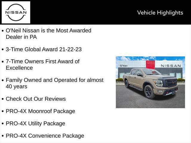 used 2021 Nissan Titan car, priced at $41,997