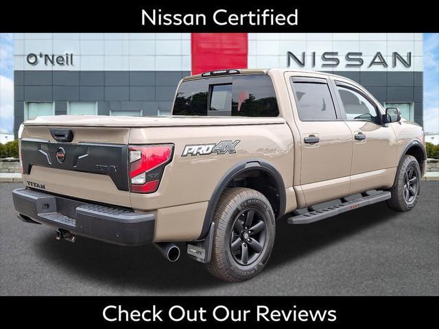 used 2021 Nissan Titan car, priced at $41,997