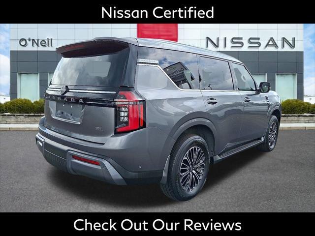 used 2025 Nissan Armada car, priced at $64,997