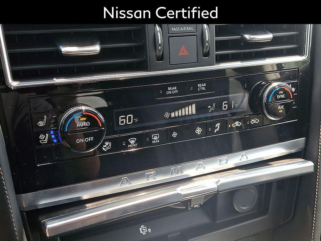 used 2022 Nissan Armada car, priced at $43,200