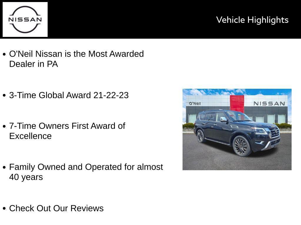 used 2022 Nissan Armada car, priced at $43,200