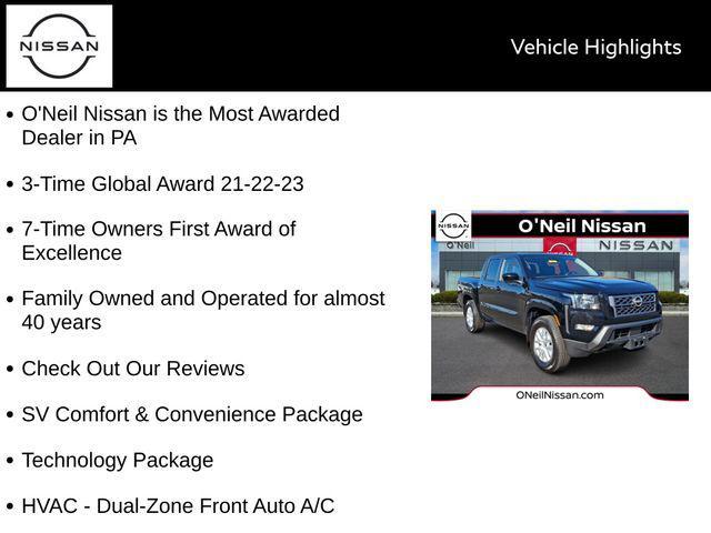 used 2022 Nissan Frontier car, priced at $30,324