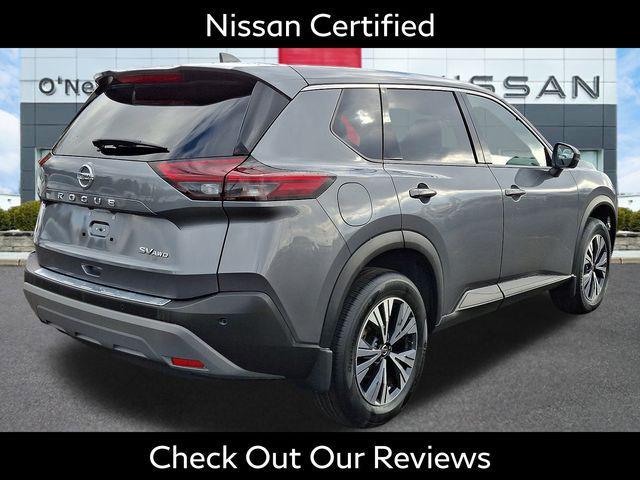 used 2021 Nissan Rogue car, priced at $22,355