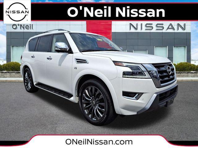used 2022 Nissan Armada car, priced at $43,799
