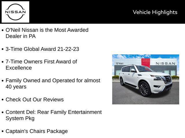 used 2022 Nissan Armada car, priced at $43,799
