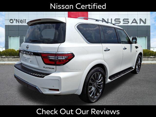 used 2022 Nissan Armada car, priced at $43,799