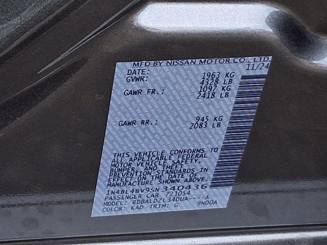 new 2025 Nissan Altima car, priced at $28,750