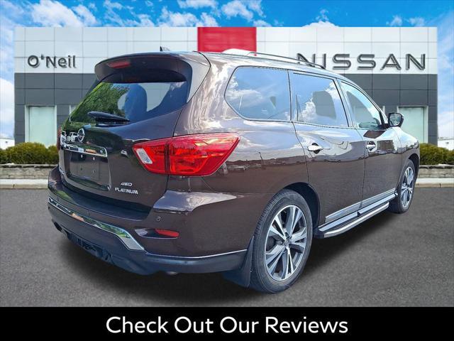 used 2019 Nissan Pathfinder car, priced at $20,382