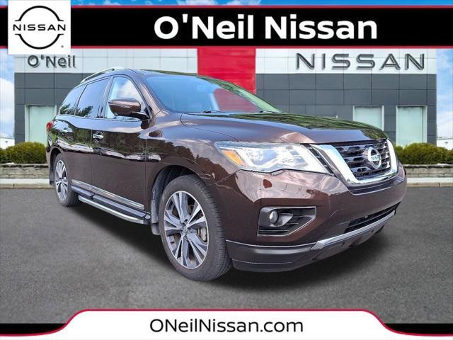 used 2019 Nissan Pathfinder car, priced at $20,382