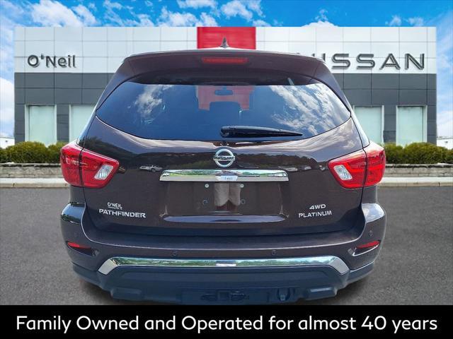 used 2019 Nissan Pathfinder car, priced at $20,382