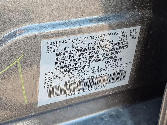 new 2025 Nissan Sentra car, priced at $25,005
