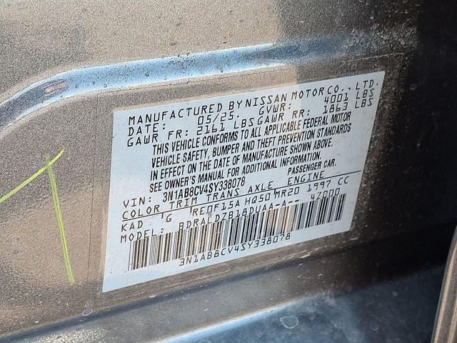 new 2025 Nissan Sentra car, priced at $25,005