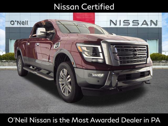 used 2024 Nissan Titan XD car, priced at $57,999