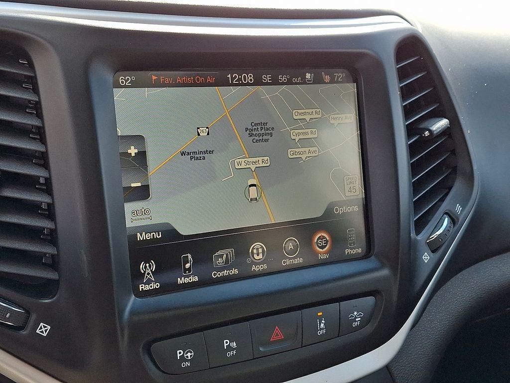 used 2017 Jeep Cherokee car, priced at $17,505