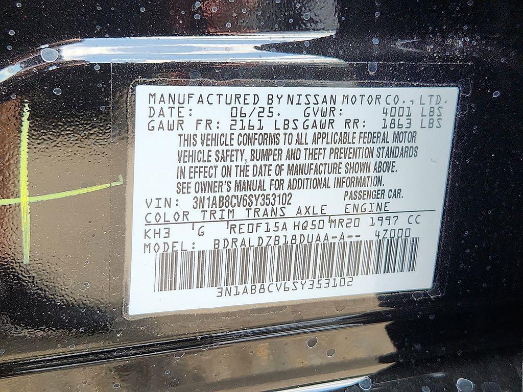 new 2025 Nissan Sentra car, priced at $24,295