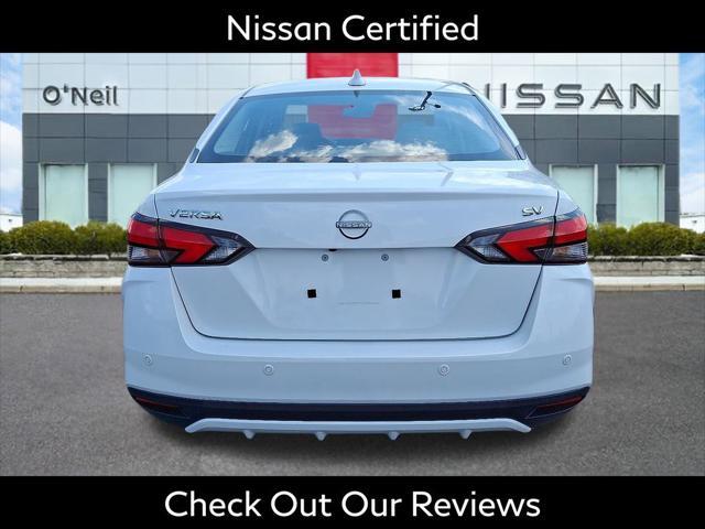 used 2023 Nissan Versa car, priced at $24,990