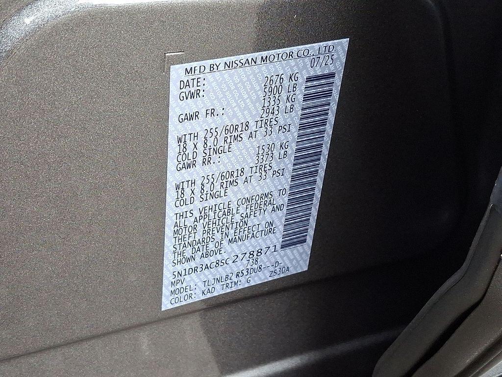 new 2025 Nissan Pathfinder car, priced at $33,360