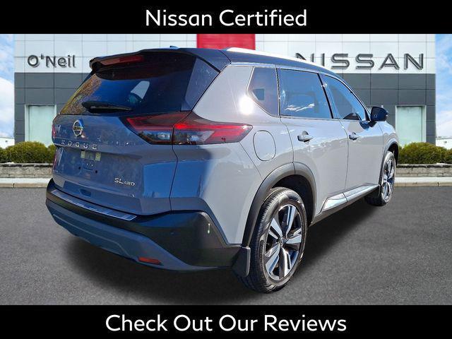 used 2021 Nissan Rogue car, priced at $26,927