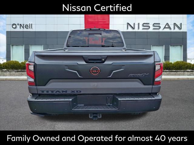 used 2024 Nissan Titan XD car, priced at $58,400