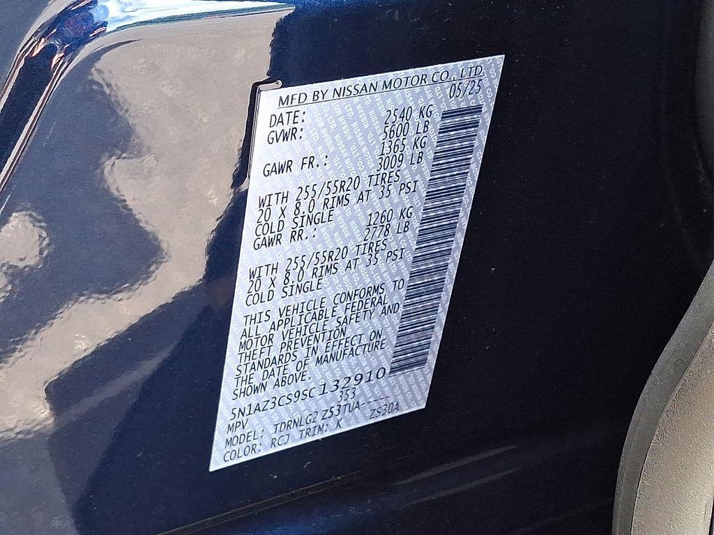 new 2025 Nissan Murano car, priced at $47,060