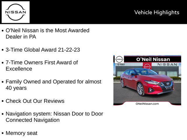 used 2023 Nissan Maxima car, priced at $35,339