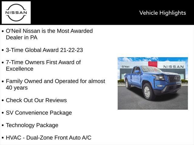 used 2024 Nissan Frontier car, priced at $33,499
