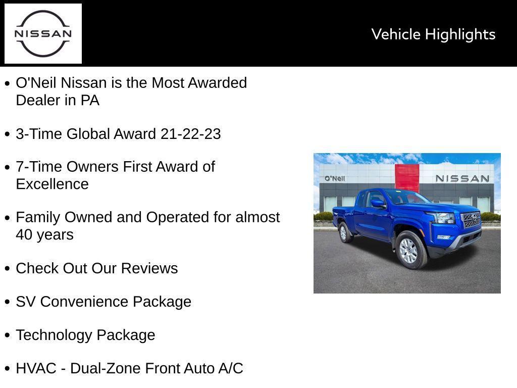 used 2024 Nissan Frontier car, priced at $33,000