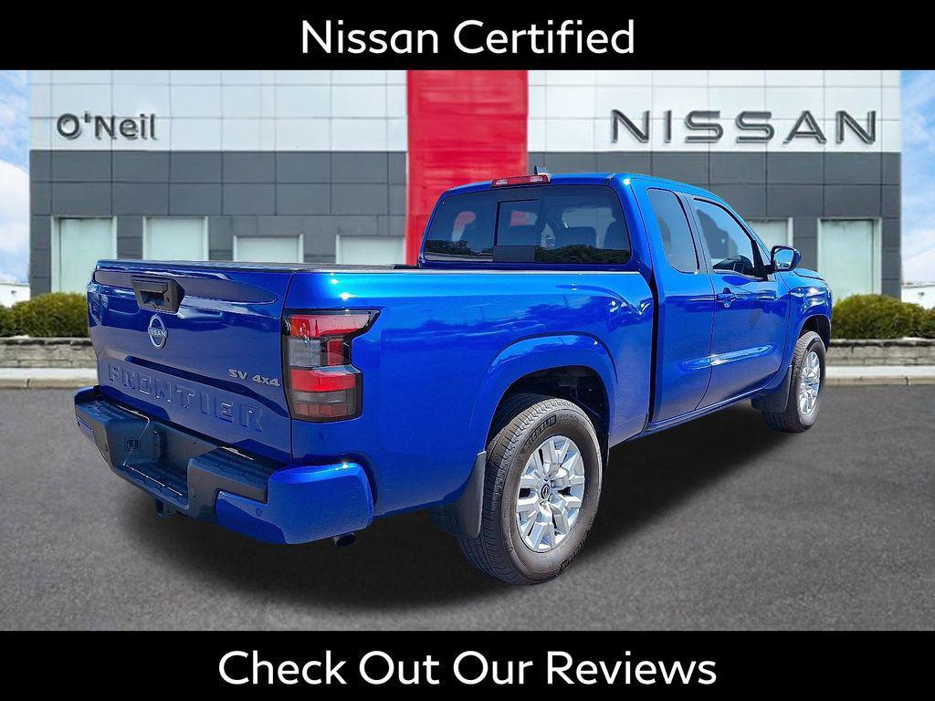 used 2024 Nissan Frontier car, priced at $33,000