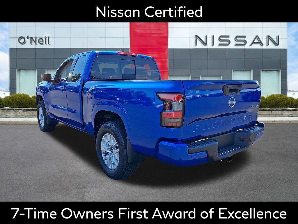 used 2024 Nissan Frontier car, priced at $33,000
