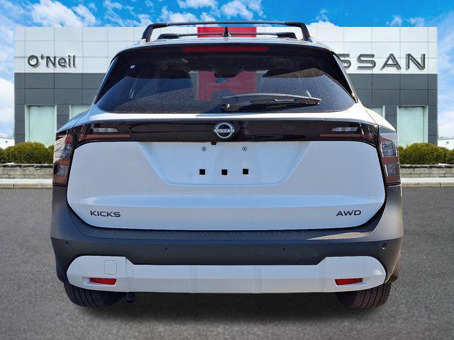 new 2025 Nissan Kicks car, priced at $31,105