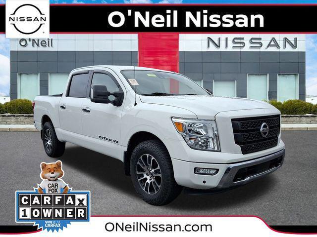 used 2020 Nissan Titan car, priced at $33,999