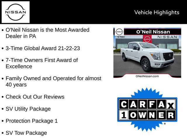 used 2020 Nissan Titan car, priced at $33,702