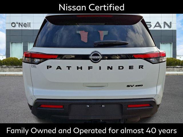 used 2023 Nissan Pathfinder car, priced at $32,600