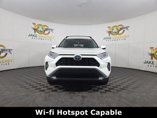 used 2021 Toyota RAV4 Hybrid car, priced at $33,100