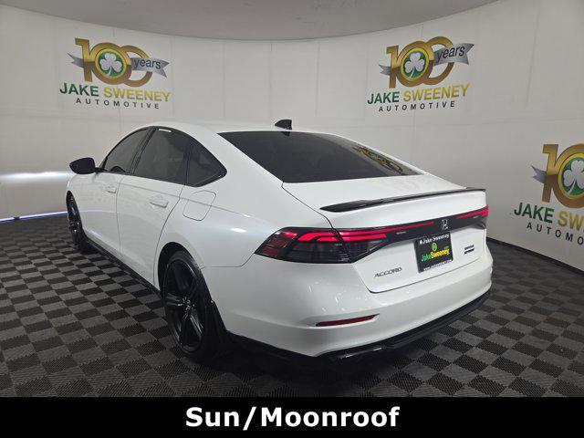 used 2024 Honda Accord Hybrid car, priced at $32,500